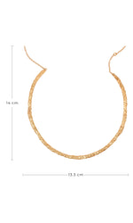 Luna Choker and Luna Small Hoops Combo