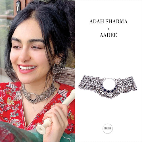 Chaand Choker and Earrings Combo