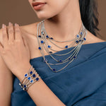 Leela Layered Necklace & Bracelet Combo