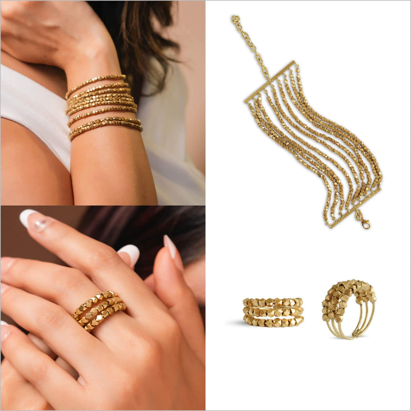 Ruhi Bracelet & Ring Combo