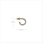Pearl Hoops - Small