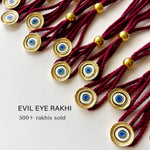 Evil Eye & Panda Rakhis Combo